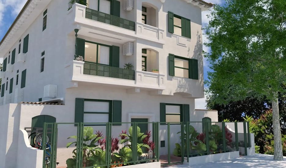 Apartamentos Garden na Rua Décio Villares 316 Copacabana