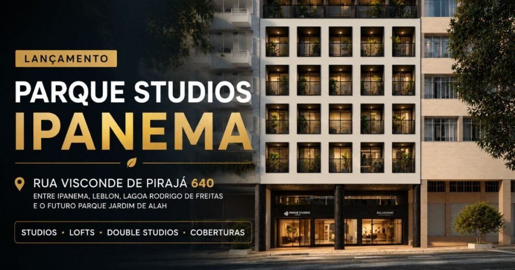 Parque Studios Ipanema Com Double Studios e Lofts